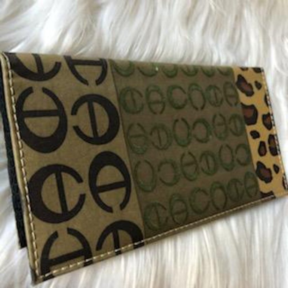 Patchwork Design Wallet - Picture 10 of 13